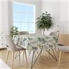 NARCISO Tovaglia 140x180 da 6 Posti in Tessuto 100% Poliestere con Trattamento NO STIRO, Copritavola Rettangolare Cucina, Tovaglie Tavolo Moderno Rettangolari, Copritavolo Ulivo