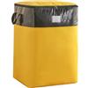BYYLECL Borse pieghevoli per traslochi e borse di stoccaggio, grandi borse impermeabili con cerniere resistenti e manici per dormitorio universitario, campeggio, decorazioni per vacanze, 140 l