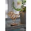 Lightstyle London Tavolo Robin Rame/Marrone
