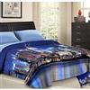 PETTI Artigiani Italiani Couette chaude imprimée 270 × 260 cm, New York | Pour l'hiver, microfibre douce réversible, polyester 300 g/m², lit 160/180-190/200 cm, fabriquée en Italie