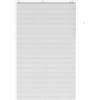 vidaXL Tenda Veneziana Bianco 150 x 250 cm 35 mm