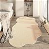 ZHONGZD Area Rugs - Tappeto in Cashmere Artificiale Tappeto a Forma di Nuvola Tappeto Irregolare Lavabile Morbido e Semplice con Supporto Antiscivolo per Una Facile Manutenzione