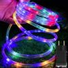 YRHome - Tubo luminoso, 20 m, 200 LED, con spina, per esterni con timer, 8 modalità e dimmerabile, IP44 impermeabile, luce decorativa RGB LED per interni ed esterni, festa, Natale, giardino, terrazza