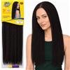 Ser Mulher Extension Capelli per Crochet Braids MINI TWIST, Taglia: 50cm, Peso: 270g | Ideali per Look Afro e Dreadlock, Confezionati a Mano, Pronti da Applicare, Uncinetto Incluso (Dark Brown)