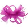 A2ZUKFASHION Cerchietto da donna con piume e clip Alice Band fascinator matrimonio Royal Ascot UK
