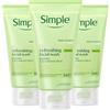 Simple Refreshing Facial Wash gel 48,2 gram (3 pezzi)