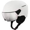 HEAD YUKI VISOR marshmallow Casco Sci Bambino
