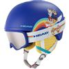 HEAD YUKI SET PAW blue Casco Sci Bambino