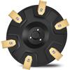 ASUNCELL Disco lama+ 6 lame compatibili con Segway Navimow i105E, i108E e i110n, Tuning per rasaerba robot, piatto girevole per robot tagliaerba i-Series