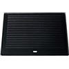 C.L.P Piastra in Ghisa per Grill Elettrico, a Gas o a Carbone I Piastra Reversibile Misura 48,5 x 40 cm
