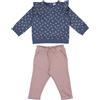 Prénatal Prénatal Bimba 0-24 Completo Tuta con Pantalone Lungo e Felpa in Morbido Cotone FW25