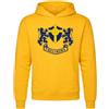 Settantallora Felpa Cappuccio Unisex Frosinone Gialloblù | Grafica Frosinone Gialloblù, Cappuccio e Tasca a Marsupio, Regular Fit, Stampa Frontale, Stile Casual per il Tifo