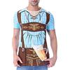COSAVOROCK T-Shirt Uomo Costume Oktoberfest Bavarese