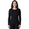 LAPASA Maglia Termica Donna 100% Lana Merino, Manica Lunga Traspirante Base Layer per Trekking Sci Outdoor