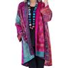 Oanviso Cardigan Donna Lungo Etnico Colorato Multicolore Camicia Aperta Davanti Manica Lunga Cappotto Giacca Elegante Vintage Sciolto Camicetta Copricostume