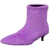Generisch Stivali da donna con tacco alto, sexy ed eleganti | Stivaletti in pelle scamosciata con punta a punta, tacco a spillo, comodi e chic, per matrimoni, viaggi e uso quotidiano