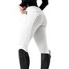 FitsT4 Sports Pantaloni da equitazione da donna, a vita alta, con tasche