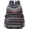 MURYE Zaino elegante e pratico per le donne stile etnico casual borsa per libri spaicous per scuola viaggi e attività all'aperto zaino uso quotidiano