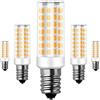 RANBOO Lampadina LED E14 9 W Equivalenti a 75 W/Luce Bianca Calda 3000K / 750 Lumen/Lampadine E14 75W / Non Dimmerabile/AC 220-240V / Pacco da 5