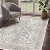 GENIMO - Tappeto Vintage160x230cm - Antiscivolo, Lavabile in Lavatrice - Per Camera da Letto, Scrivania, Angolo Relax - MARRONE TORTORA