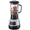 Russell Hobbs Bicchiere in Vetro Frullatore Professionale Velocity PRO 25720-56, 1000 W, 1.5 Litri, Acciaio