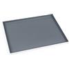 Silicon-Tech Teglia da forno 40x30 alluminio forato antiaderente rivestimento Elasfood per pane e dolci bordo 2 cm | Silicon-Tech