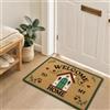 KoolYouth Zerbino con scritta Welcome Home in fibra di cocco, 43 x 75 cm | Struttura in fibra di cocco sintetica in PVC, retro antiscivolo, profilo basso, 0,9-1 cm, per uso interno ed esterno