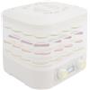 vinnyooc Essiccatore per alimenti, disidratatore, con 5 scomparti, 35-70°C, timer 48h, per alimenti, carne, frutta, funghi (bianco)