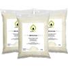 PURENAIL Purespa, Cera di soia Bianca Naturale Ecologica, 3 kg, Cera Premium per Realizzare Candele, Cosmetici, (3 x 1 kg