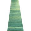 LaVelahome Tappeto Bamboo A Metraggio Naturale Antiscivolo Resistente Lavabile Design Moderno Versatile Per Cucina Soggiorno Camera Bagno Bambà Legno Eco-Friendly Facile Da Pulire (VERDE SCURO)
