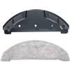 KMIXWIDQ Supporto For Mocio + Panno For Mocio, Compatibile Con HONITURE, Kit Di Sostituzione For Telaio For Mocio For Aspirapolvere Robot Q6 Pro(Black package)