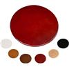 Generico 80cm Piatto Girevole Grande per Tavolo Da Pranzo, Legno Massello Vassoio Rotante Rotondo 70cm 60cm for Cucina, Piatto di Servizio Centrotavola(Red,90cm(36inch))
