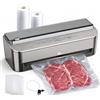 Mesliese Macchina sottovuoto 85 kPa 120 W, macchina sottovuoto automatica | 85 kPa/120 W di potenza di aspirazione, modalità a secco e a umido, taglierina + ruote, guarnizione da 30 cm