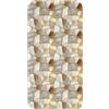 OnlyWow© Tappeto Doccia Accessori Bagno Bathmat Tappeti Bathroom Mat | 60x120 cm - Rettangolare - Antiscivolo Moderni Memory Foam Lavabile Mosaico - Marmo - Oro