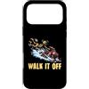Broken Skeleton Sports Funny Athlete Bon Custodia per iPhone 17 Pro Max Motoslitta Snowmobiling Snow Machine Halloween Injury Humor