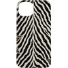 Zebra Animal Pattern Gifts Custodia per iPhone 15 Plus Nero Bianco Zebra Fiocco Rosa Y2K Animal Print