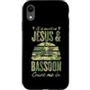 Jazz Band Bassoon Player Merch With Retr Custodia per iPhone XR Se Coinvolge Gesù E Fagotto Contami