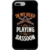 Jazz Band Bassoon Player Merch With Retr Custodia per iPhone 7 Plus/8 Plus Nella mia testa sto suonando il mio fagotto