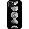 Celestial Witchy Moon Phases Aesthetic G Custodia per iPhone 11 Pro Sequenza di fasi lunari verticali grigie Celeste Lunare Art Boho
