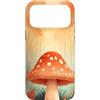 Mushroom Cottagecore Aesthetic Gifts Custodia per iPhone 17 Pro Max Foresta Arancio Fungo Rosso Fantasia Foresta Arte Cottagecore