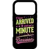 Jazz Band Bassoon Player Merch With Retr Custodia per iPhone 17 Pro Sono Arrivato E Non Un Minuto Fagotto Gioco di parole