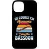 Jazz Band Bassoon Player Merch With Retr Custodia per iPhone 13 Certo che sono fantastico, suono il fagotto