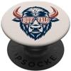 Buffalo Rancher Buffalo Farmer Farm Moglie PopSockets PopGrip Adesivo