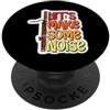 Jazz Band Bassoon Player Merch With Retr Facciamo un po 'di rumore fagotto PopSockets PopGrip Adesivo