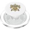 Regalo del Cammino di Santiago di Compos Ultreia Buen Camino Maglietta Pellegrino PopSockets PopGrip per MagSafe