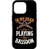 Jazz Band Bassoon Player Merch With Retr Custodia per iPhone 16 Pro Nella mia testa sto suonando il mio fagotto