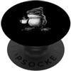 Grumpy Frog Drinking Coffee Gifts Men Wo Grumpy Frog Bere Caffè Rospo Divertente amante del caffè PopSockets PopGrip Adesivo