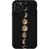 Celestial Witchy Moon Phases Aesthetic G Custodia per iPhone 11 Pro Max Arte lunare celeste verticale scura sequenza luna crescente