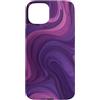 Flowing Swirl Gifts Custodia per iPhone 15 Plus Vortice di flusso astratto viola profondo