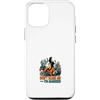 Married Horror Zombie Skeleton Couple Custodia per iPhone 12/12 Pro Non spaventarmi Sono sposato Horror Zombies